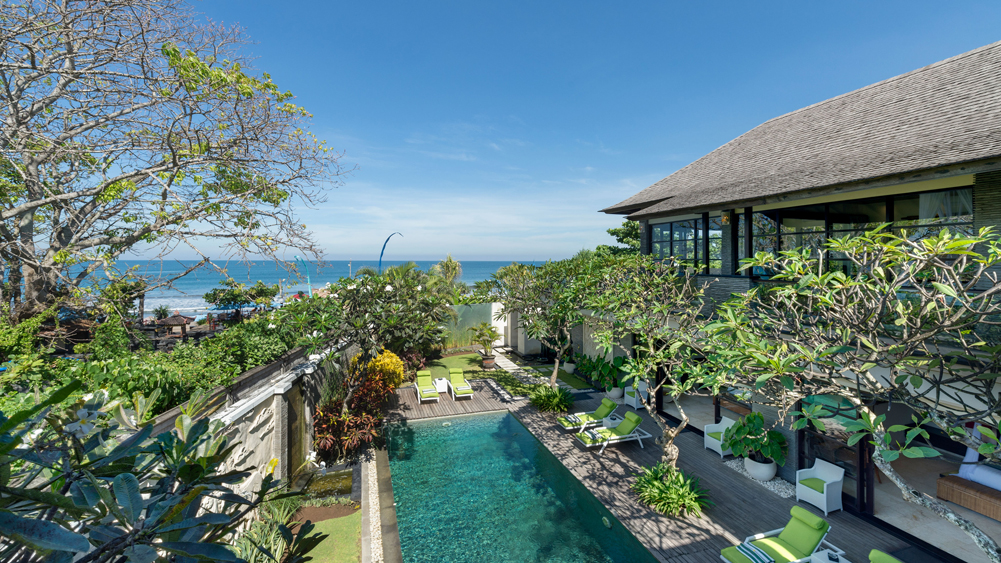 Villa Lega - View to the sea from the master bedroom balcony